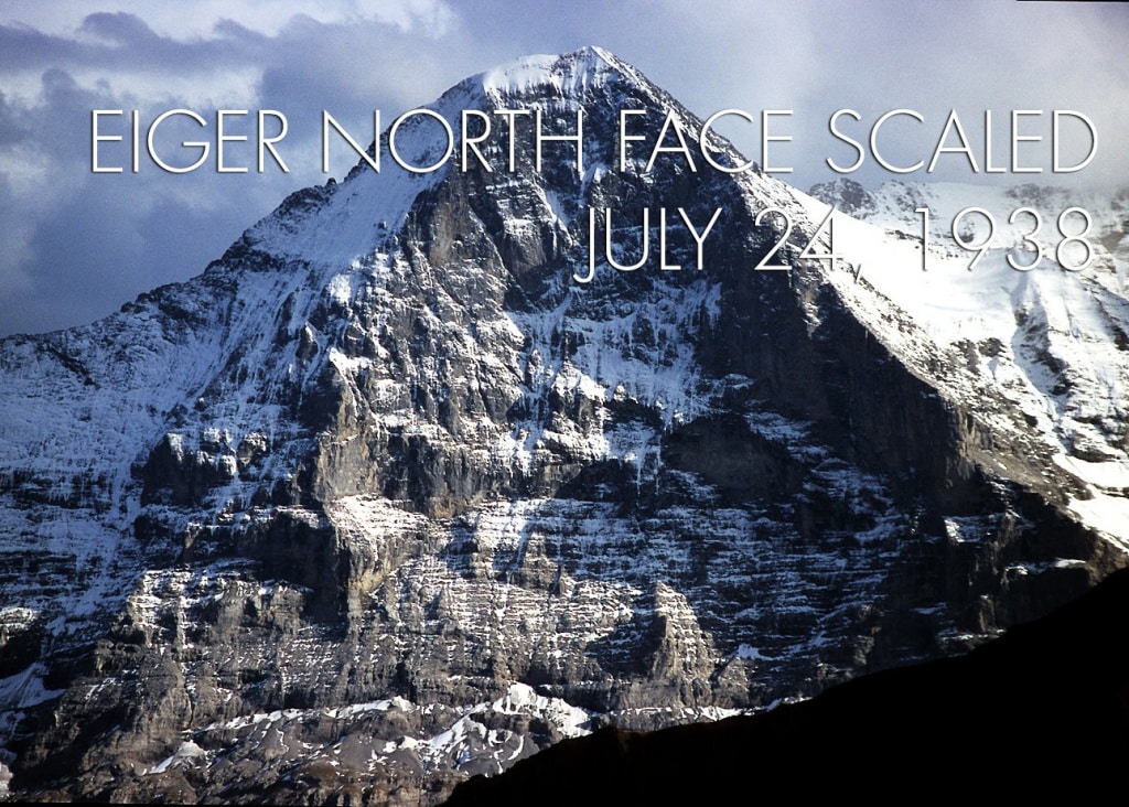 1938: Eiger north face scaled
