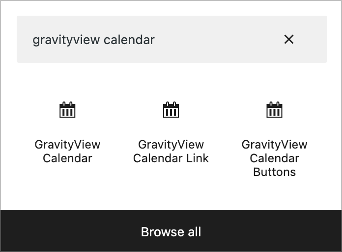 The difference GravityView Calendar WordPress blocks