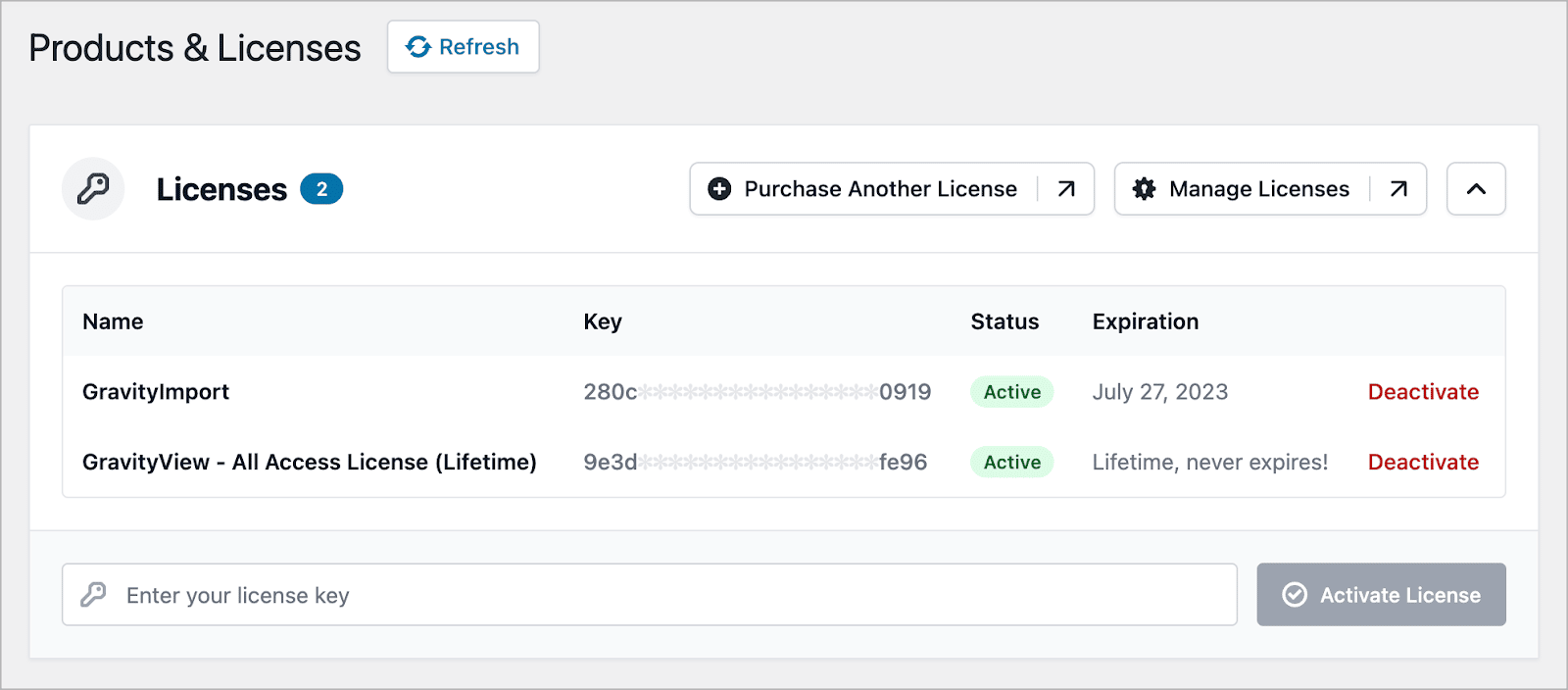 The new license management added by our latest release of Foundation